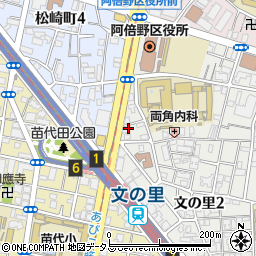 府道大阪高石線周辺の地図