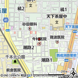 有限会社清水印刷所周辺の地図