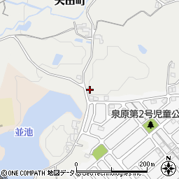 奈良県大和郡山市矢田町5747周辺の地図