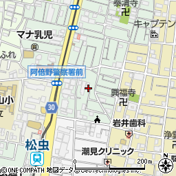 阪南西公園周辺の地図