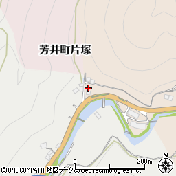 岡山県井原市芳井町宇戸川8周辺の地図