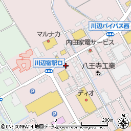 岡山県倉敷市真備町川辺2039周辺の地図
