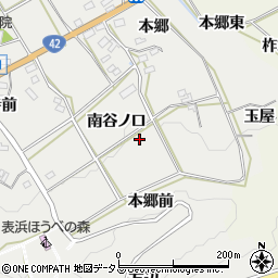 愛知県田原市南神戸町南谷ノ口周辺の地図