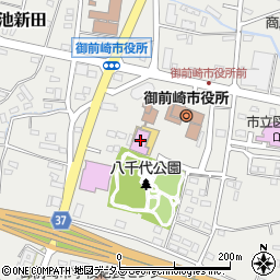 御前崎市民会館周辺の地図