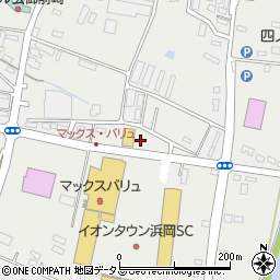 ユニクロ御前崎店駐車場周辺の地図