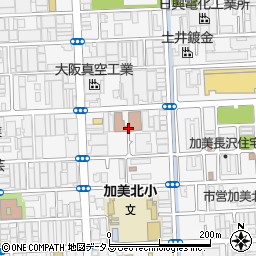 大阪府大阪市平野区加美北4丁目周辺の地図