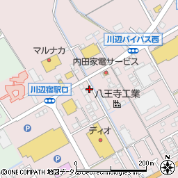 岡山県倉敷市真備町川辺2054周辺の地図