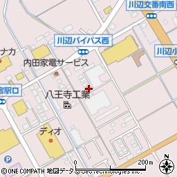 岡山県倉敷市真備町川辺2128周辺の地図