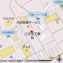 岡山県倉敷市真備町川辺2121周辺の地図