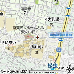 熊本商店周辺の地図
