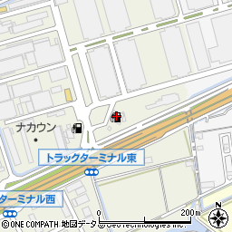 岡山県貨物運送株式会社　岡山主管支店荷受・集荷周辺の地図