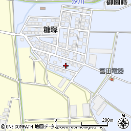 愛知県田原市大草町荒子周辺の地図
