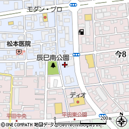 岡山県岡山市北区辰巳30周辺の地図