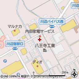 岡山県倉敷市真備町川辺2123周辺の地図