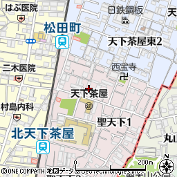 長倉製薬株式会社　工場周辺の地図