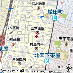 ヤマモト介護サービスケアプランセンター天下茶屋周辺の地図