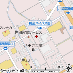 岡山県倉敷市真備町川辺2126周辺の地図