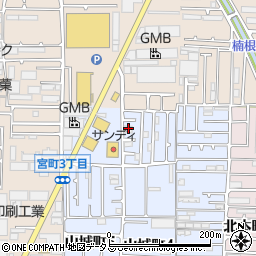 旭堂印刷株式会社周辺の地図