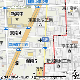 南巽グリーンマンション・ザ・ステージ周辺の地図