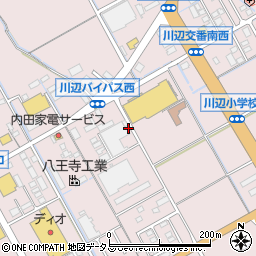 岡山県倉敷市真備町川辺2129周辺の地図