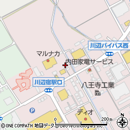 岡山県倉敷市真備町川辺1919周辺の地図