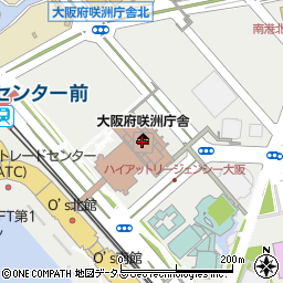 大阪府庁　大阪府教育庁文化財保護課周辺の地図