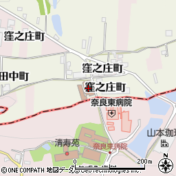 認知症高齢者グループホームなら清寿苑周辺の地図