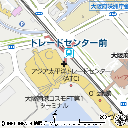大阪南港ＡＴＣ内郵便局周辺の地図