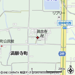 奈良県大和郡山市満願寺町270周辺の地図