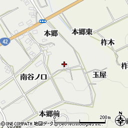 愛知県田原市南神戸町本郷69周辺の地図
