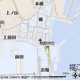 愛知県田原市向山町郷12周辺の地図