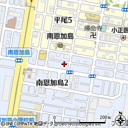 東洋カーマックス南恩加島第３駐車場周辺の地図