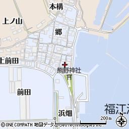 愛知県田原市向山町郷6周辺の地図