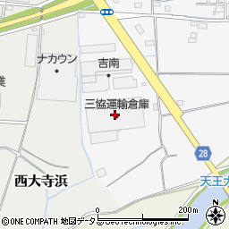 三協運輸倉庫周辺の地図