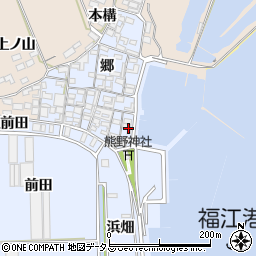 愛知県田原市向山町郷7周辺の地図