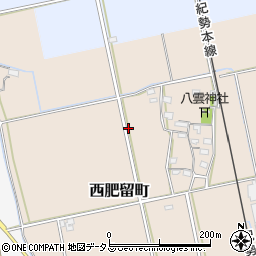 三重県松阪市西肥留町周辺の地図