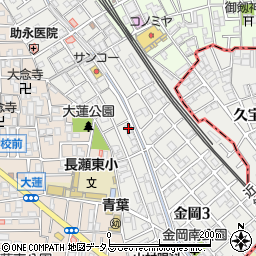 Ｐｒｉｍａ東大阪周辺の地図