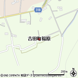 広島県安芸高田市吉田町福原周辺の地図