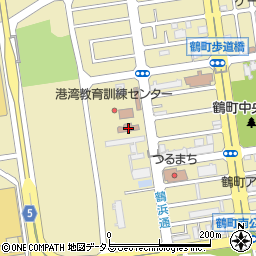 関西職業能力開発促進センター大阪港湾労働分所周辺の地図