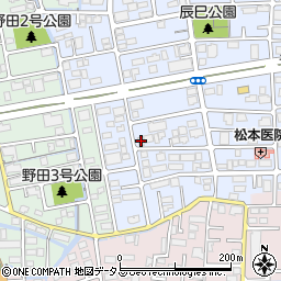 竹本学習塾周辺の地図
