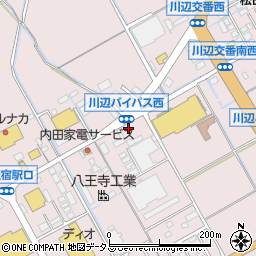 岡山県倉敷市真備町川辺2130周辺の地図