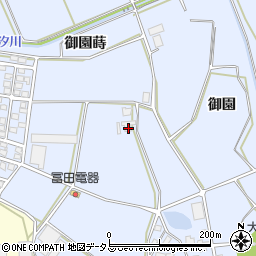 愛知県田原市大草町荒子3周辺の地図