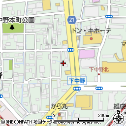 ピタットハウス　下中野店周辺の地図