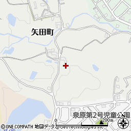 奈良県大和郡山市矢田町5750-1周辺の地図