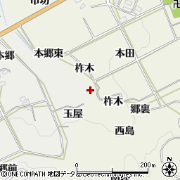 愛知県田原市東神戸町玉屋周辺の地図