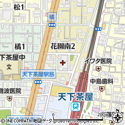 藍訪問看護ステーション周辺の地図