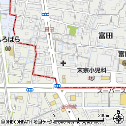 株式会社エイワ　岡山支店周辺の地図