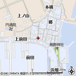 愛知県田原市向山町郷62周辺の地図