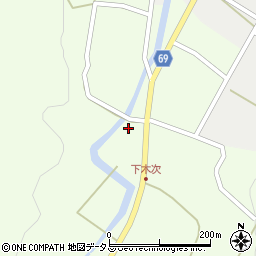 広島県山県郡北広島町木次303周辺の地図