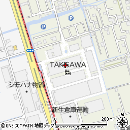 株式会社滝澤鉄工所製造部周辺の地図